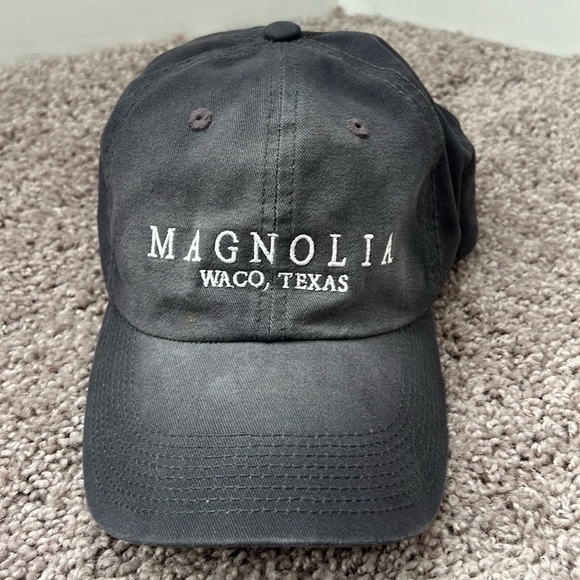 Magnolia Silos Waco Dad Hat - Charcoal Grey Fade - Picture 1 of 4